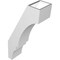 Ekena Millwork 5 1/2-in. W x 12-in. D x 24-in. H Balboa Architectural Grade PVC Knee Brace BRCP055X12X24BOA - alternate 2